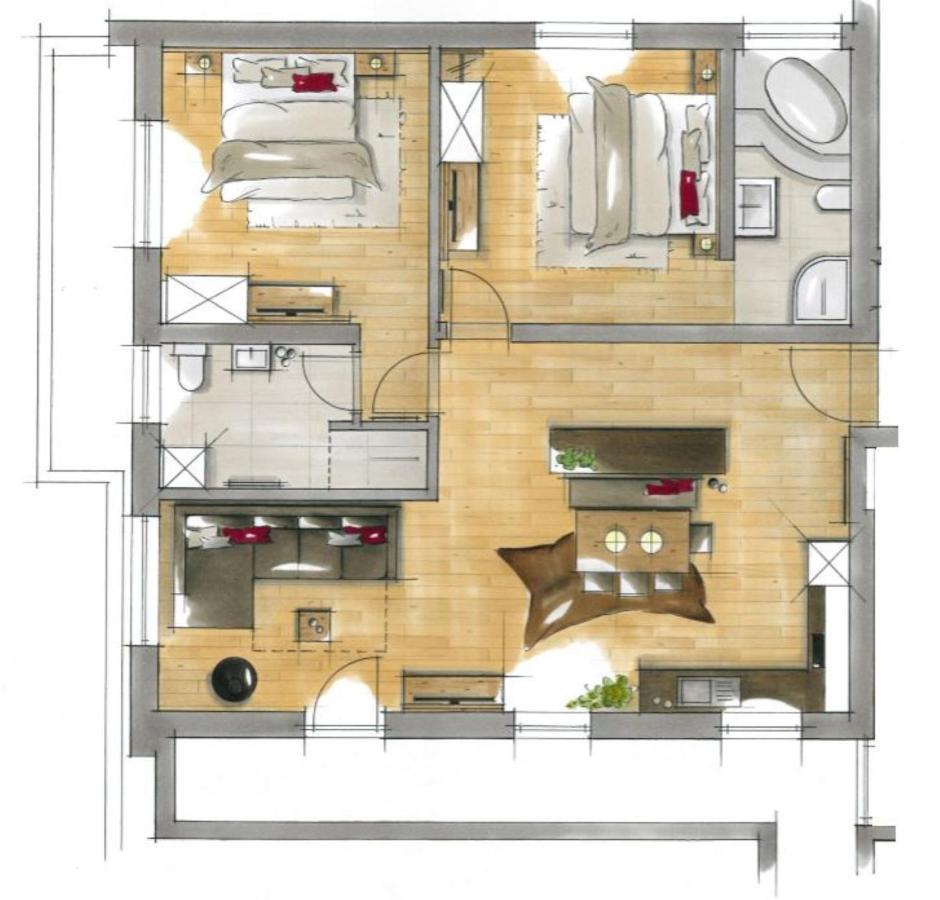 Haus Kristall 탄하임 외부 사진